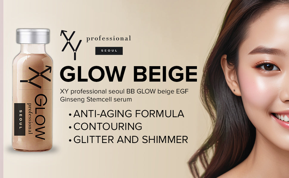 XY Professional Seoul BB Glow Beige EGF Ginseng Stemcell Serum