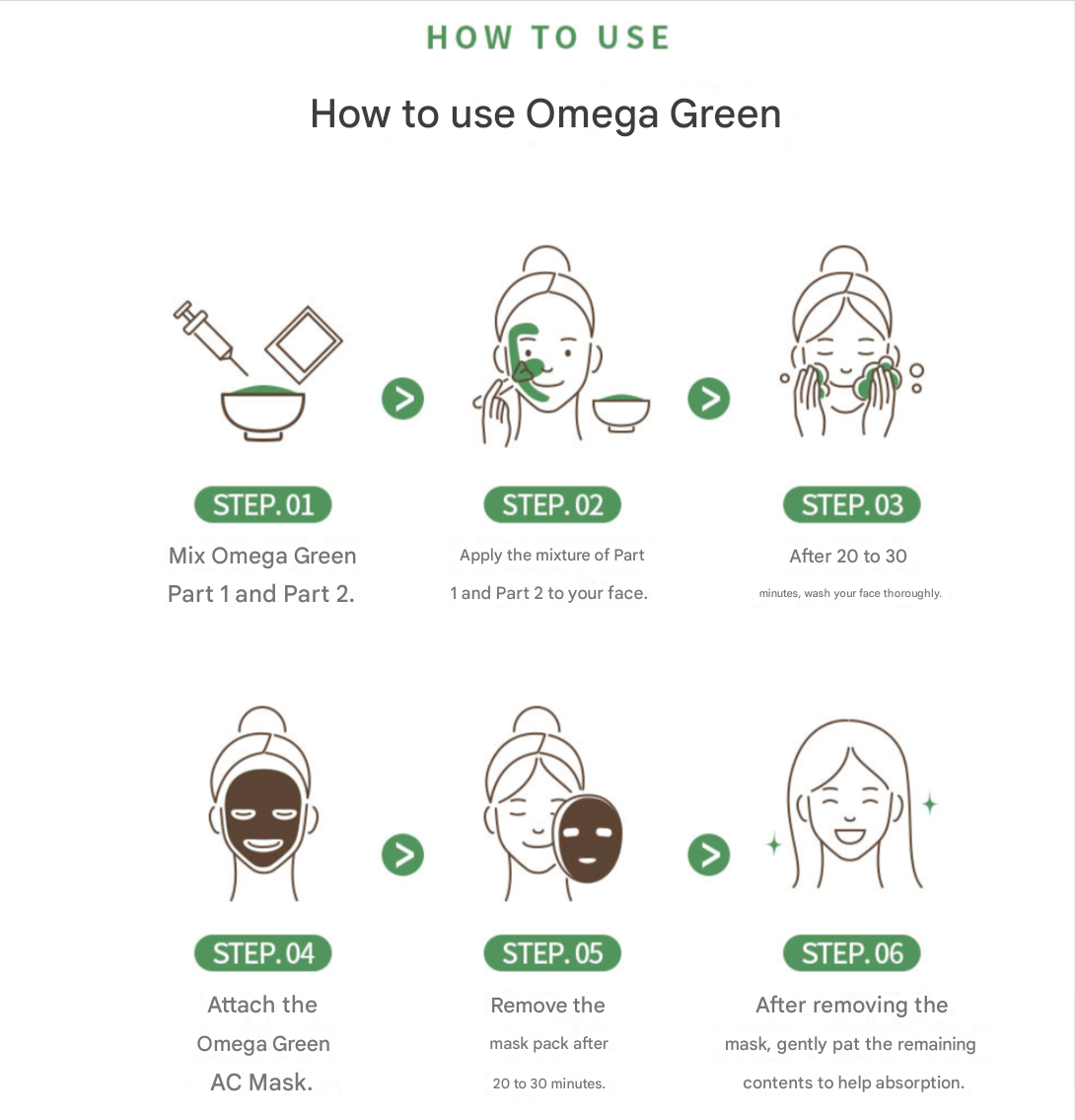 Omega Green PDT Acne Treatment Kit