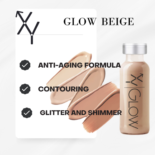 XY Professional Seoul BB Glow Beige EGF Ginseng Stemcell Serum - Korean Complexion Perfecting Serum