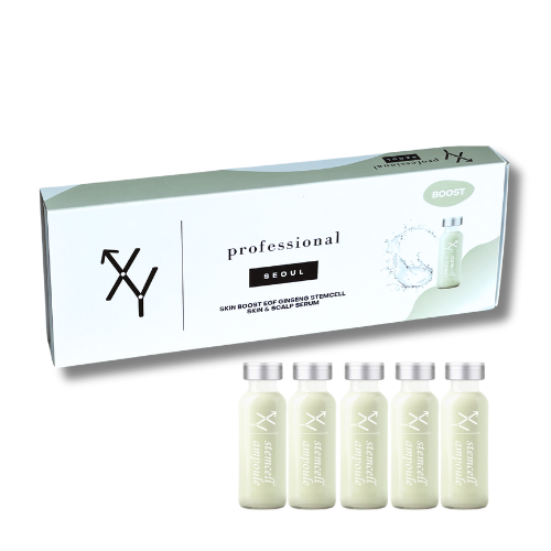 XY Professional Seoul Skin Boost EGF Ginseng Stemcell Serum - Korean Anti-Aging Skincare Powered by Beauty Tech