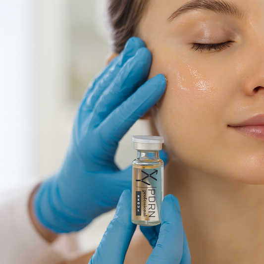 XY PROFESSIONAL SEOUL PDRN Skin Booster Serum – Korean Peptide Ampoule for Hydration, Firm-Looking Skin & Radiance (5ml × 5)