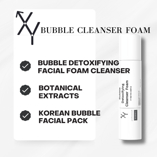 XY Professional Bubble Detoxifying Cleanser Foam - Oxygen Korean Facial Cleanser